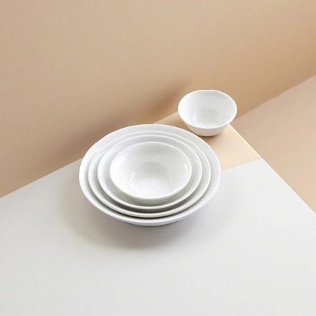 White ceramic tableware set, simple household tableware combination, heat-resistant and easy to clean White ceramic tableware set, simple household tableware combination, heat-resistant and easy to clean